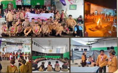 Semangat Dwi Dharma Pramuka Siaga menggema di bumi perkemahan MI Terpadu Berkah Palangka Raya