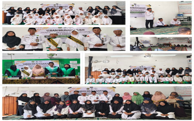 38 Murid Kelas VI Resmi Ikuti Ujian Munaqasah Tahun Ke-3