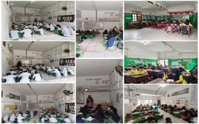 Les Telah Berakhir, Kelas 6 Siap  Hadapi UM Dengan Penuh Percaya Diri