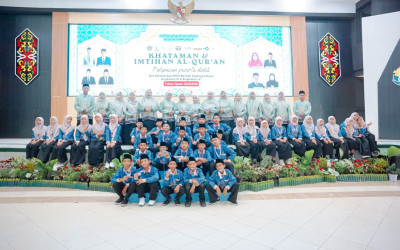 IMTIHAN DAN KHATAMAN: MI Terpadu Berkah Palangka Raya Resmi Lepas 38 Murid Kelas VI Angkatan Ke-3 Tahun Pelajaran 2025/2026